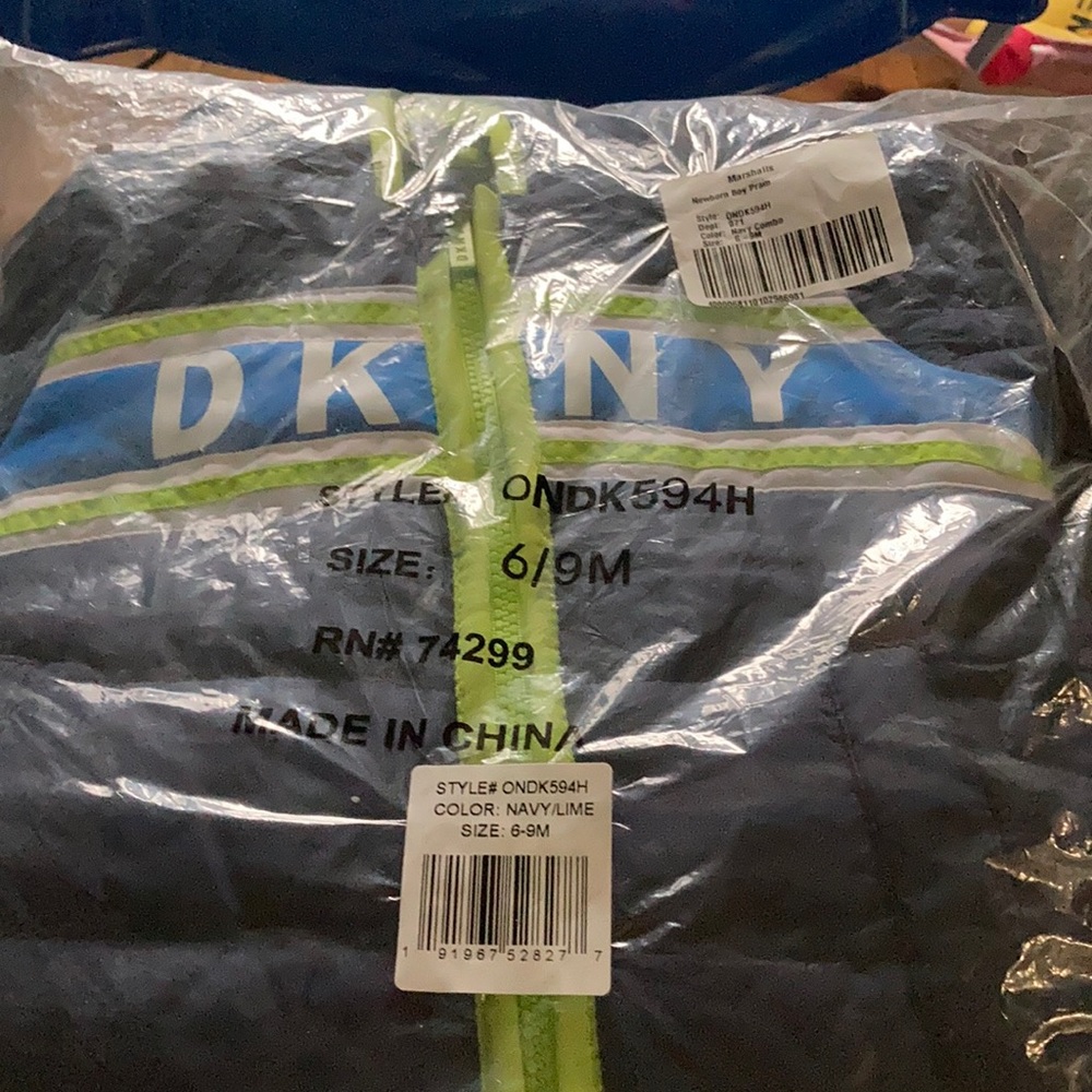 Brand new DKNY jacket for 6-9 months old boy